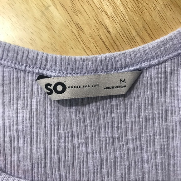 SO Goods For Life Medium Purple Flowing Tunic Ribbed Tank Soft Stretch
L - Picture 9 of 13